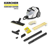 Kärcher SC 5 EasyFix Steam Cleaner with hot water connection, steam pressure: 4.2 bar, heating time: 3 min, area: approx. 150 m², tank: 0.5 l + 1.5 l, incl. floor cleaning set EasyFix and nozzles