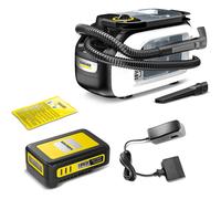 Karcher SE 3-18 18v Cordless Carpet & Upholstery Spot Cleaner White 1 x 2.5ah Li-ion Charger