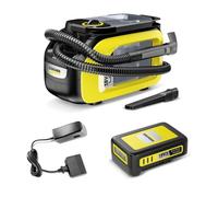 Karcher SE 3-18 Steam Cleaner (with Battery) Vacuum Cleaner for Sofa and Carpet Cordless - Injector Extractor