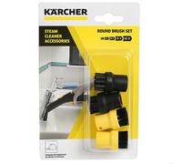 Karcher Steam Cleaner Bristle Nylon Round Brush Set Sc1 Sc2 Sc3 Sc4 Sc5 Genuine