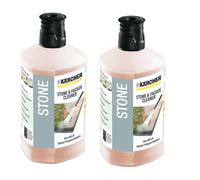 Karcher Stone Facade Cleaner 3in1 Pressure Washer Detergent Bottle K2 K4 K5 K7 1 Litre x 2