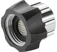 Karcher Universal Filtered Garden Hose Connector for Electric Pressure Washers, Black