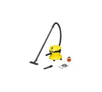 Karcher WD 2 Plus Wet & Dry Cleaner - Yellow