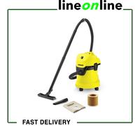 Karcher WD 3 Wet and Dry Vacuum Cleaner-1000 W