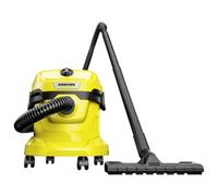 Karcher WD 2 Plus Wet & Dry Cleaner - Yellow
