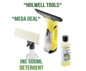 Karcher WV2 Window Vac Vacuum Cordless Handheld Rechargeable Glass Cleaner