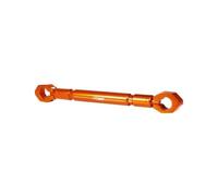 KARDAS Motorcycle Balance Bar Motorcycle Balance Handlebar Motorcycle Balance Bar Universal 22mm CNC Aluminum Crossbar Strengthen Handlebar Extended Motorbike Reinforce Lever Accessories(Orange)