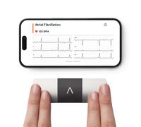 KardiaMobile 6 Lead Personal ECG Heart Rate Monitor Detects Atrial Fibrillation