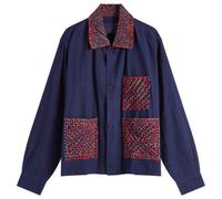 Kardo Men's Bodhi Patchwork Jacket Navy