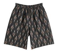Kardo Men's Milo Handwoven Shorts Black Large