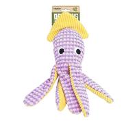 Kardrianio Dog Chew Toys That Make Noise, Teething Toys That Make Noise, Teeth-cleaning Toys That Keep Pets Entertained, and Toys for Cats To Interact with And Keep Them Company. (Pink and Purple)