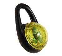 Kardrianio Dog Collar Light, Colorful Clip-On Dog Lights for Collars, Cat Dog Collar Lights Led for the Dark, Waterproof Safety Pet Light for Night Walking (yellow)