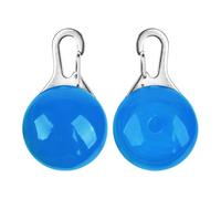 Kardrianio Dog Collar Light,Colorful Clip-On Pet Lights for Collars, Cat Dog Collar Lights Led for the Dark, Waterproof Safety Puppy Light for Night Walking with 3 Flashing Modes (blue)