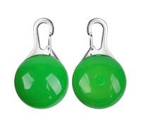 Kardrianio Dog Collar Light,Colorful Clip-On Pet Lights for Collars, Cat Dog Collar Lights Led for the Dark, Waterproof Safety Puppy Light for Night Walking with 3 Flashing Modes (green)