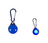 Kardrianio Dog Collar Lights for Night Walking,Pet Luminous Pendant, LED Waterproof Pet Light, Night Light, Anti-lost Flashing 3 Light Modes for Dog Night Walking & Camping (blue)