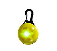 Kardrianio Dog Collar Lights for Night Walking,Pet Luminous Pendant, LED Waterproof Pet Light, Night Light, Anti-lost Flashing 3 Light Modes for Dog Night Walking & Camping (yellow)