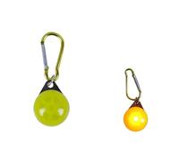 Kardrianio Dog Collar Lights for Night Walking,Pet Luminous Pendant, LED Waterproof Pet Light, Night Light, Anti-lost Flashing 3 Light Modes for Dog Night Walking & Camping (yellow)