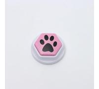 Kardrianio Dog Communication Buttons - Loud Dog Talking Button, ABS Plastic dog training buttons Set, 30s Recordable Talking Buttons for dogs to communicate (pink)