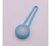 Kardrianio Round Dog Collar Light,Colorful Clip-On Pet Lights for Collars, Cat Dog Collar Lights Led for the Dark, Waterproof Safety Puppy Light for Night Walking 3 Flashing Modes (skyblue)