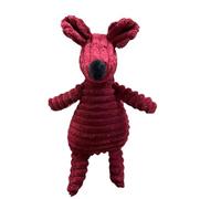 Kardrianio Squeaky Dog Toys,Cute Animals Shaped Interactive Dog Toys for Boredom, Puppy Toys with Squeaker Plush,Durable Chew Dog Toy Set for Small to Large Dogs (Crimson)