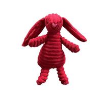 Kardrianio Squeaky Dog Toys,Cute Animals Shaped Interactive Dog Toys for Boredom, Puppy Toys with Squeaker Plush,Durable Chew Dog Toy Set for Small to Large Dogs (Red)