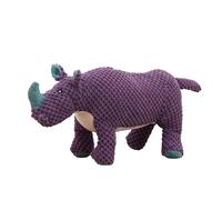 Kardrianio Vibrant Jungle Series Plush Squeaky Toys for Cats Dogs,8 Fun Animal Shapes with Crinkle & Squeaky Sounds, 35x12cm Perfect for Interactive Play (cow)