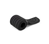 KARDZ Car Rear Bumper Protector for Kia Carnival 2021 2022 2023, Universal Rubber Flexible Trunk Sill Plate Anti-Scratch Car Accessories,A-Black
