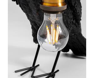 KARE Animal Crow table lamp in the shape of a crow