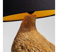 KARE Animal Duck table lamp with fabric shade