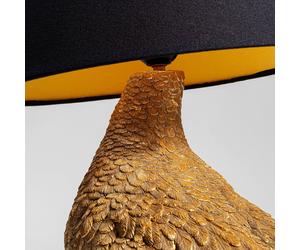 KARE Animal Duck table lamp with fabric shade