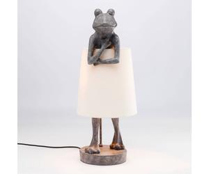 KARE Animal Frog table lamp grey
