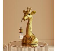 KARE Animal Giraffe table lamp height 50 cm gold