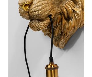 KARE Animal Tiger Head wall light with plug