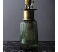 KARE Barfly vase, green, glass, height 30 cm, mouth-blown