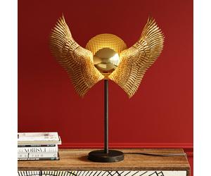KARE Bird Wings table lamp, brass-coated