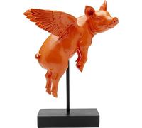 Kare Decorative Figures, Resin Alloy Steel, Orange, 28,5x16x39,5 cm