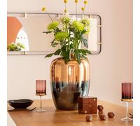 KARE decorative vase Lizy Shine Multi, height 41 cm, handmade glass