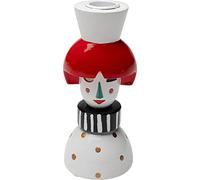 Kare Design Candle Holder Madame Dots, Multicolor, Height 16 cm, Aluminium, Hand-Painted, Playful Stand, Gift Idea, for Candels, Home Decor, Living Room, Bedroom