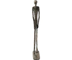 Kare Design Deco Figurine Art Man, Grey, 79cm, Art Deco, Gift Idea, Decorative Home Accessories for Living Room, Bedroom, Hallway, 79x25x11 cm (H/W/D)