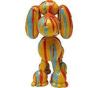 Kare Design Deco Figurine Dog Holi, Multicolored, Modern, Animal Statue, Gift Idea, Decorative Home Accessories, Home Decor, Room Decor for Living Room, Bedroom, 17x16x10 cm (H/W/D)