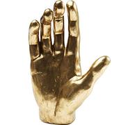 Kare Design Deco Object Mano, Gold, Hand Statue, Decorative Home Accessories, Decoration for Hallway, Living Room, Bedroom, Childrens Room, 35x23x12 cm (H/W/D)