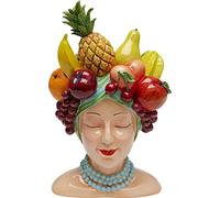 Kare Design Deco Vase Fruity, Multicolored, Decorative Vase for Artificial Flowers, Modern, Room Decor, Home Decor, Table Decoration for Living Room, Bedroom, Home Office, 36 x 23 x 21 cm (H/W/D)
