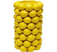 Kare Design Deco Vase Lemon Juice, Yellow, Decorative Vase, for Flowers, Modern, Room Decor, Home Decor Table Decoration for Living Room, Bedroom, Home Office, 43 x 26 x 26 cm (H/W/D)