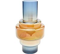 Kare Design Deco Vase Phenom Multi, Multicolored, Decorative Vase, for Flowers Modern, Room Decor, Home Decor, Table Decoration for Living Room, Bedroom, Home Office, 35x20x20 cm (H/W/D)