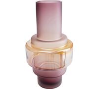 Kare Design Deco Vase Rosie, Pink, Decorative Vase for Flowers, Modern, Room Decor, Home Decor, Table Decoration for Living Room, Bedroom, Home Office, 36x20x20 cm (H/W/D)