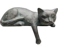 Kare Design Decorative Figure Cats Life, Grey, Decorative Object, Home Accessories, Cats, Animal Motif, 11 x 17 x 8 cm (H x W x D)