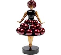 Kare Decorative Figures, Plastic Metal, Purple, 35,3x19,2x19,2cm