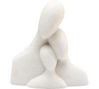 Kare Design Decorative Figure Soft Family, White, Accessory, Living Room, Decoration for Shelves or Sideboards, Decorative Skultpur, Decoration, 30 x 28 x 13 cm (H x W x D)