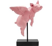 Kare Design Decorative Figures, Resin Alloy Steel, Pink, 28,5x16x39,5 cm