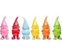 Kare Design Decorative Figurine Gnome (6/Piece), Multi-Colour, Decorative Object, Home Accessories, Gnomes Motif, 11 x 4 x 4 cm (H x W x D)